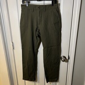 Goodfellow & Co Men's 30x30 Green Every Wear Straight Fit Chino Pants‎